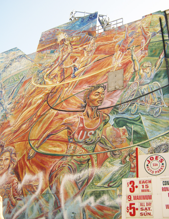 Olympic Games 1984, Mural, Downtown Los Angeles