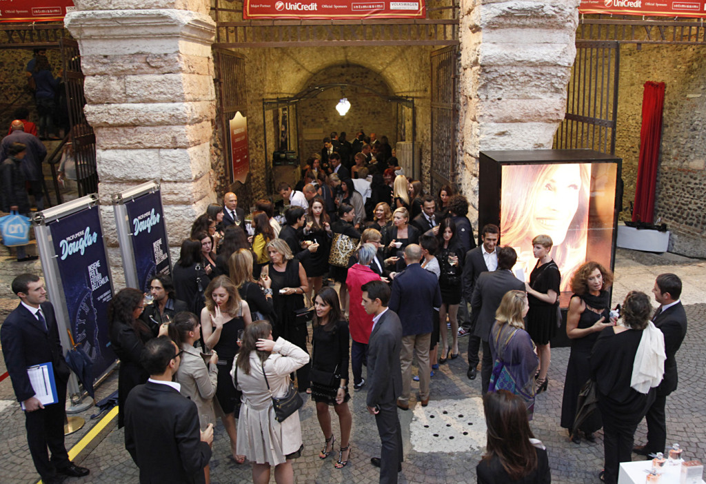 Durante la presentazione del progetto charity